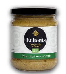 Pâte d’olive vertes 180g Bio