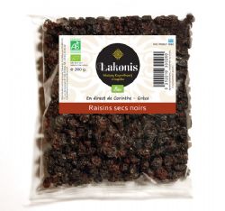 Raisins noirs de Corinthe 200g Bio