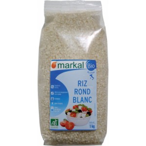 Riz rond blanc Italie 1Kg Bio