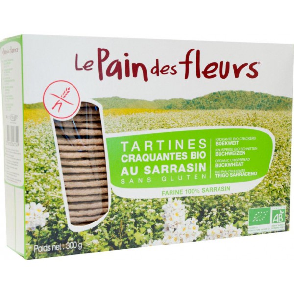 Tartines croquantes au sarrasin 300g Bio