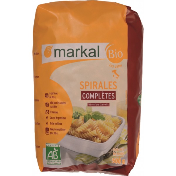 Spirale complète 500g Bio
