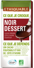 Chocolat noir dessert 200g Bio