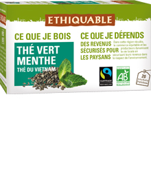 Thé vert menthe Bio