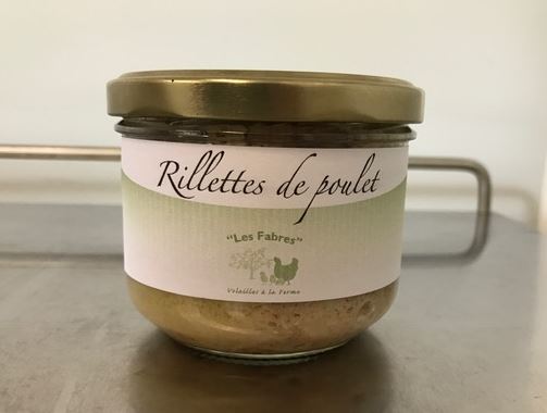 Rillettes de poulet 200g