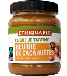 Beurre de cacahuètes Nicaragua/Malawi 350 g