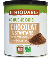 Chocolat en poudre Équateur/Haïti 400g Bio