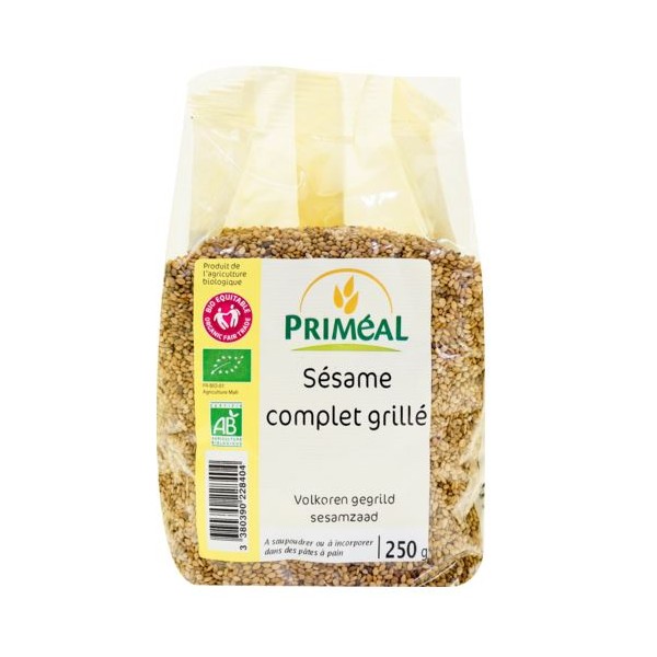Sésame complet grillé Bio 250g