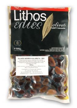 Olives noires Kalamata 250g Bio 