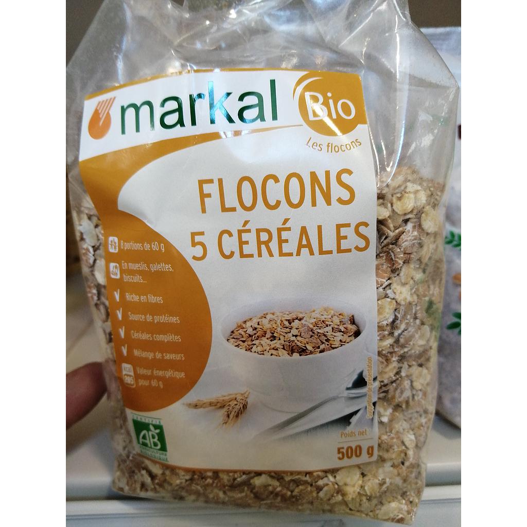 Flocons 5 céréales 500 g Bio