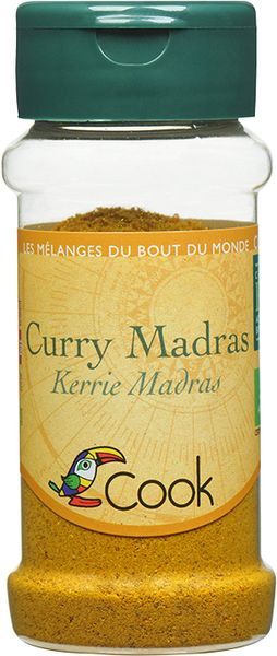 Curry de Madras 35 g Bio