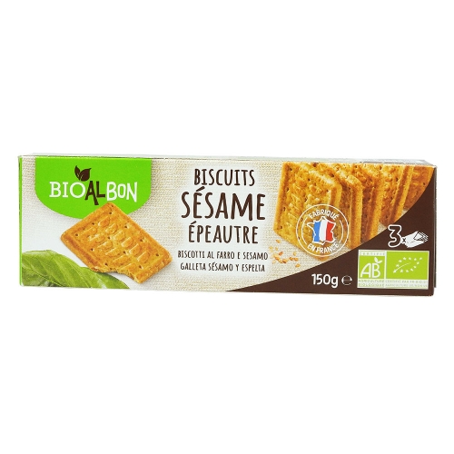 Biscuit épeautre sésame 150 g Bio