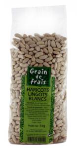 Haricots lingots blancs 1 Kg