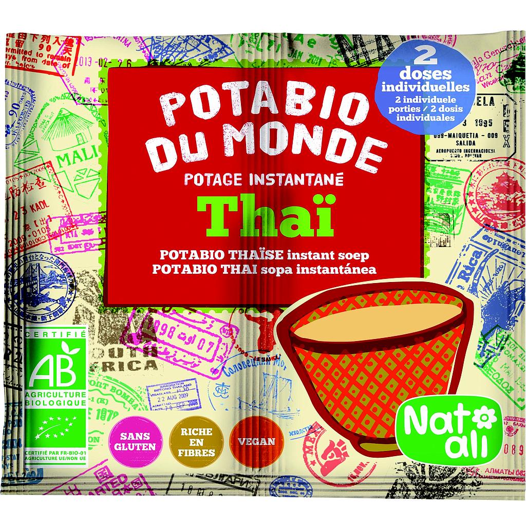 Potage instantané Thaï sans gluten 2 X 8,5 g (soupe) Bio