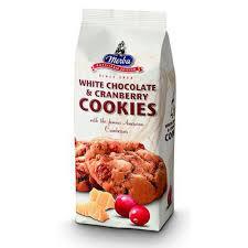 Cookies chocolat blanc cranberry 210 g