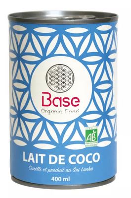 Lait de coco 400 ml 17 % Bio 