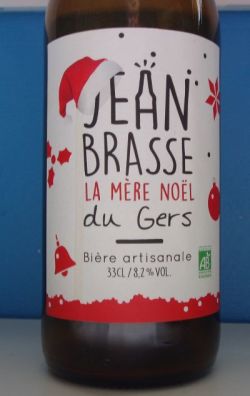 Bière de Noël JB locale 75 cl Bio (consigné)