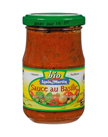 Sauce tomate au basilic 190 g Bio