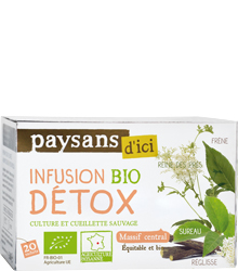 Infusion Détox du Massif Central Bio 30 g