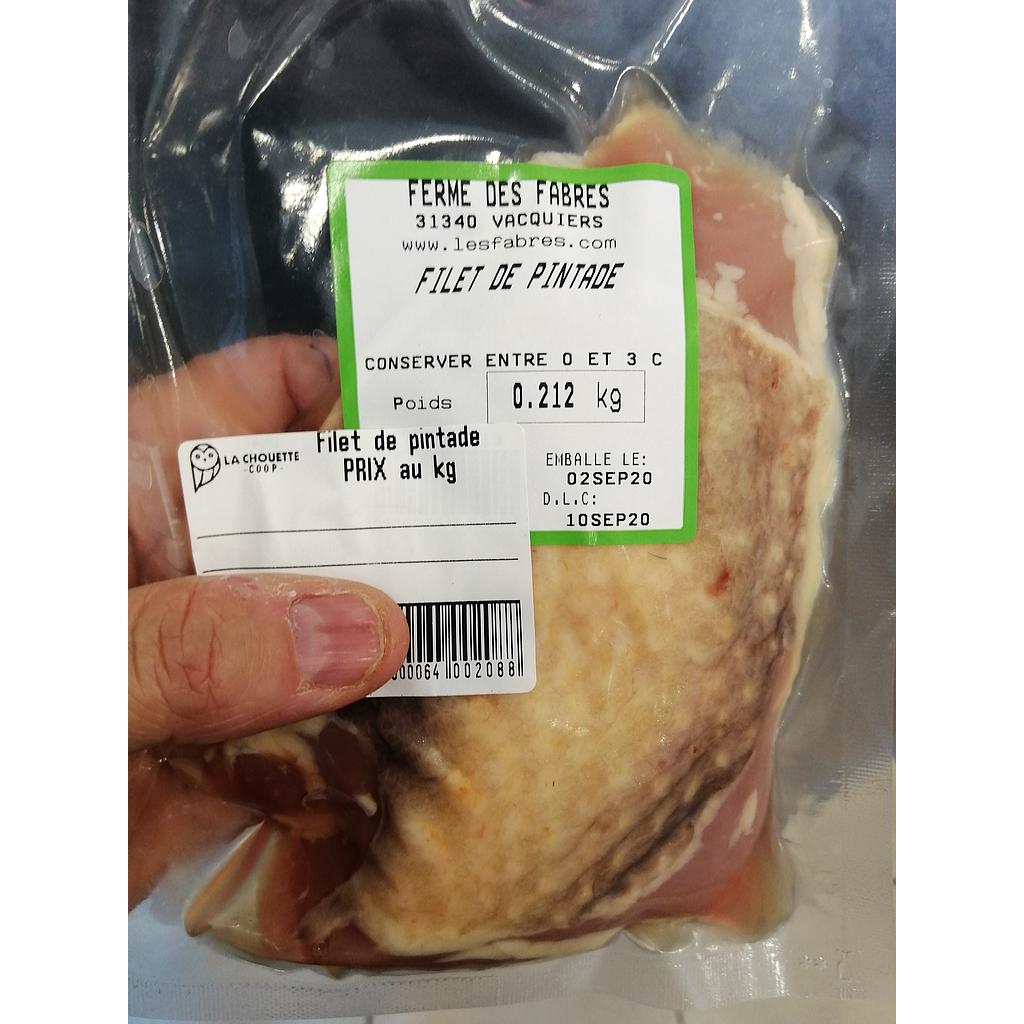 Filet de pintade PRIX AU KG