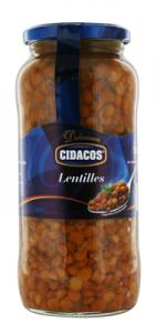 Lentilles vertes 400g 