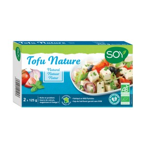 Tofu nature 125 g X 2 Soy Bio