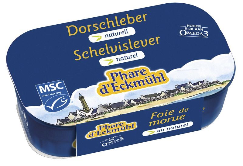 Foie de morue naturel 121 g 