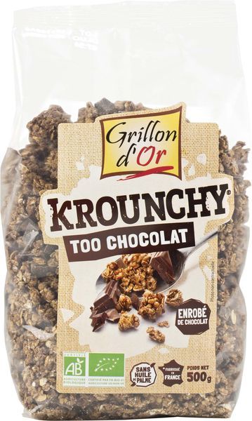 Céréales krounchy chocolat 500 g Bio
