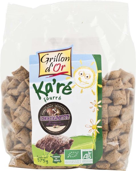 Céréales fourrées chocolinette 375 g Bio