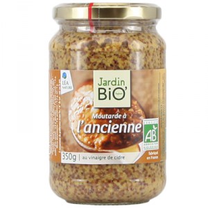 Moutarde à l'ancienne 350 g Bio