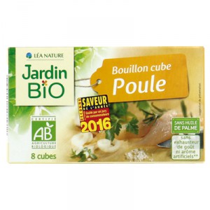 Bouillon cube poule 8 x 10 g Bio 