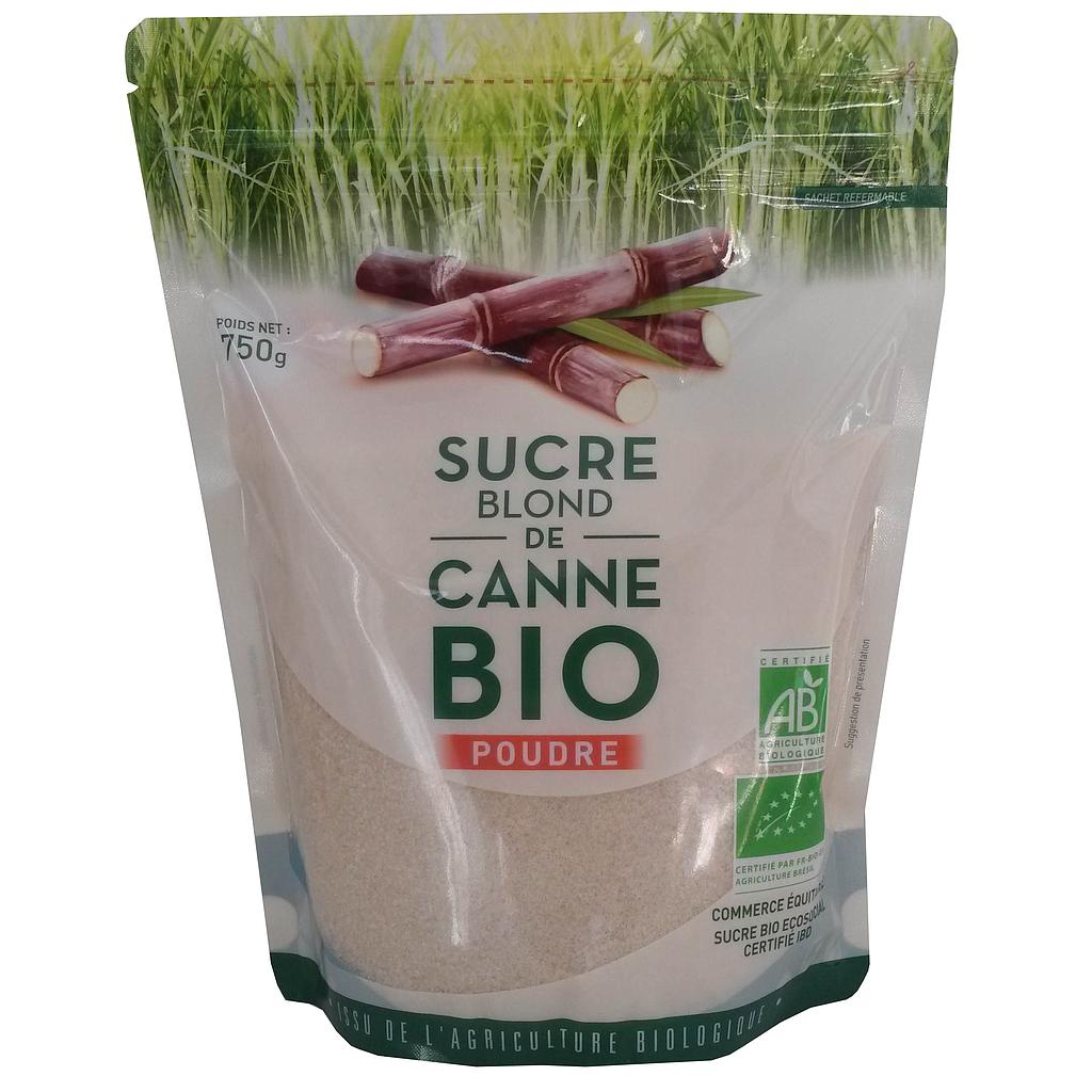 Sucre blond canne 750 g Bio