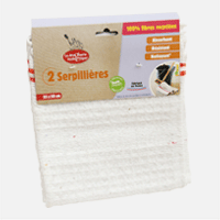 Serpillère en fibres recyclées X2