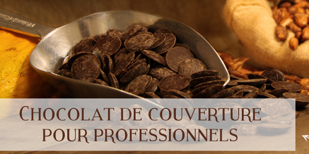 Palets de chocolat noir 65 à 66% Vrac au kg Bio