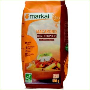 Macaroni 1/2 complet 500 g Bio