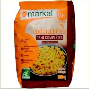 Coquillettes 1/2 complet 500g Bio