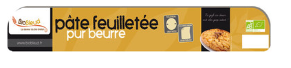 Pâte feuilletée au beurre multicéréales 250 g Bio  