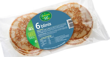 Pancakes medium 6 x 30 g Bio 