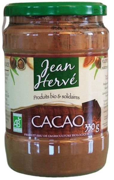 Poudre cacao St Domingue non dégraissé 330 g Bio