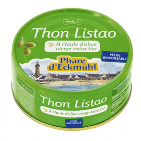 Thon Listao à l'huile d'olive 160 g