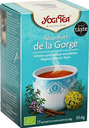 Infusion réconfort de la gorge 17 sachets Bio