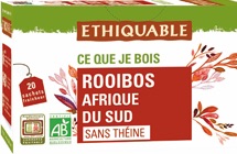 Infusion rooibos Ethiquable 20 sachets Bio