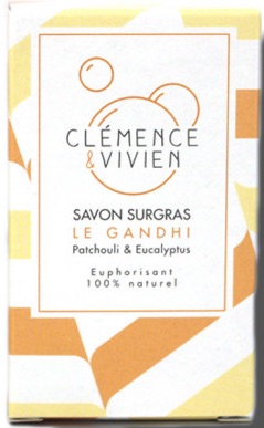 Savon patchouli &amp; eucalyptus Le Gandhi 100 g Bio