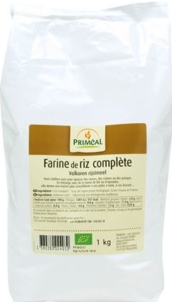 Farine de riz complet 1 kg Bio