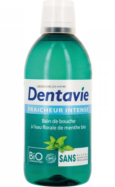 Bain de bouche aloe vera menthe 500 ml Bio