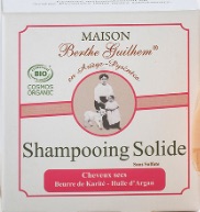 Shampoing solide cheveux secs et abîmés 100 g Bio