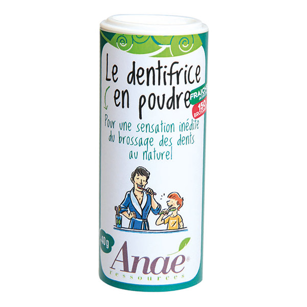 Dentifrice poudre fraîcheur 40 g Bio