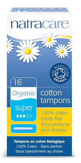 Tampon super avec applicateur X 16 Bio