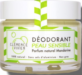 Déodorant crème mandarine 50 g Bio