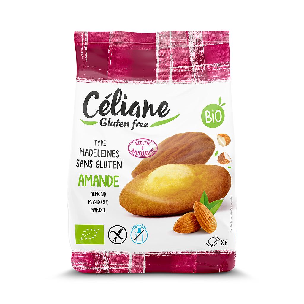 Madeleines amandes sans gluten 180 g Bio