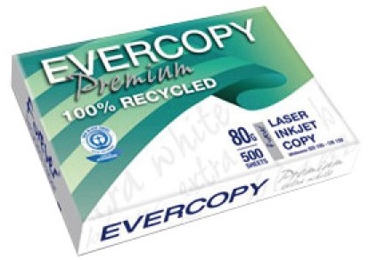 Ramette papier recyclé A4 (80g) 500 feuilles